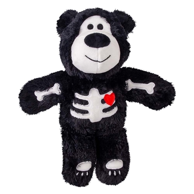 KONG Halloween Wild Knots Skeletbjørn Sort M/L